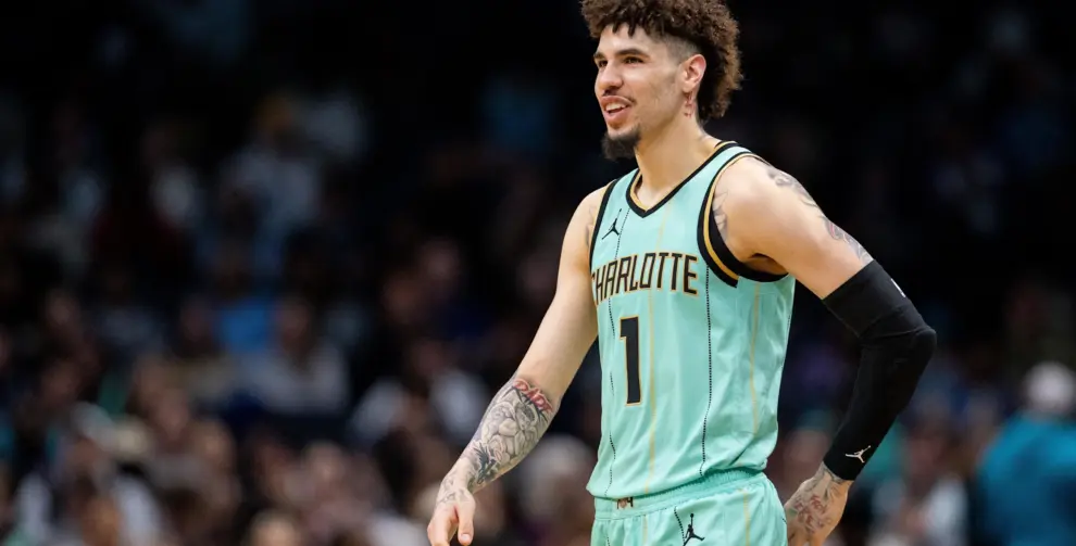 Charlotte Hornets guard LaMelo Ball. / Scott Kinser-Imagn Images